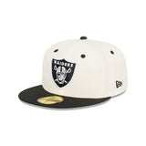 New Era 59Fifty NFL Las Vegas Raiders Pro Bowl 1986 Chrome White