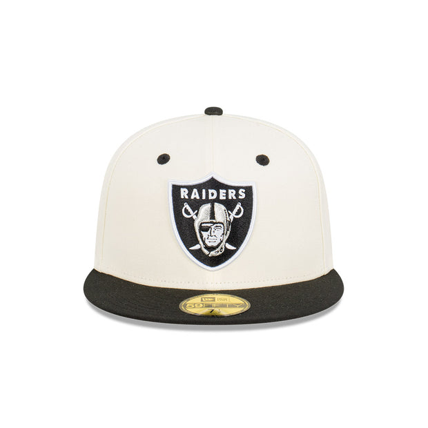 New Era 59Fifty NFL Las Vegas Raiders Pro Bowl 1986 Chrome White