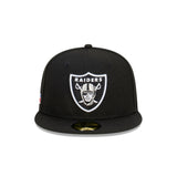 New Era 59Fifty NFL Las Vegas Raiders Pro Bowl 1990 Black Kelly Green UV