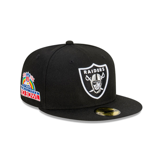 New Era 59Fifty NFL Las Vegas Raiders Pro Bowl 1990 Black Kelly Green UV