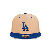 New Era 9Fifty MLB 2-Tone Camel Los Angeles Dodgers