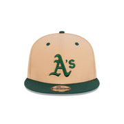 New Era 9Fifty MLB 2-Tone Camel Oakland Athletics