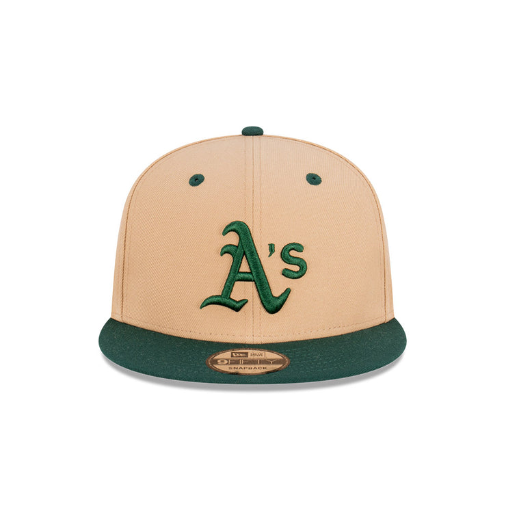 New Era 9Fifty MLB 2-Tone Camel Oakland Athletics