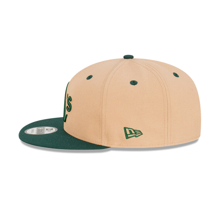 New Era 9Fifty MLB 2-Tone Camel Oakland Athletics