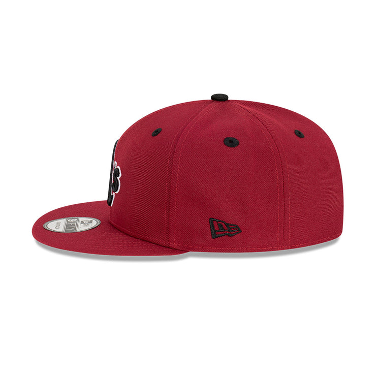 New Era 9Fifty MLB Dark Cherry Oakland Athletics