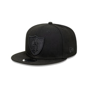 New Era 9Fifty Snapback NFL Las Vegas Raiders Black On Black