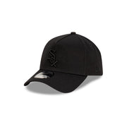 New Era 9Forty A-Frame MLB Chicago White Sox Black on Black