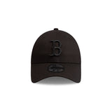 New Era 9Forty Strapback MLB Boston Red Sox Black on Black