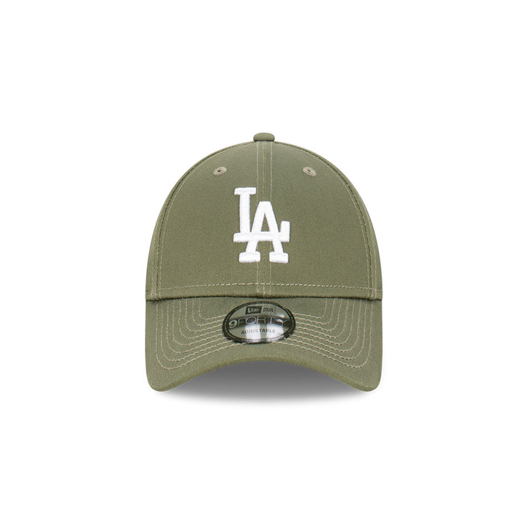 New Era 9Forty Strapback MLB Los Angeles Dodgers Olive/White