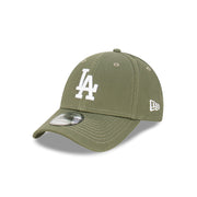 New Era 9Forty Strapback MLB Los Angeles Dodgers Olive/White