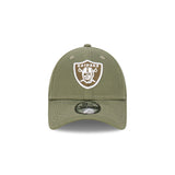 New Era 9Forty Strapback NFL Las Vegas Raiders Olive/White