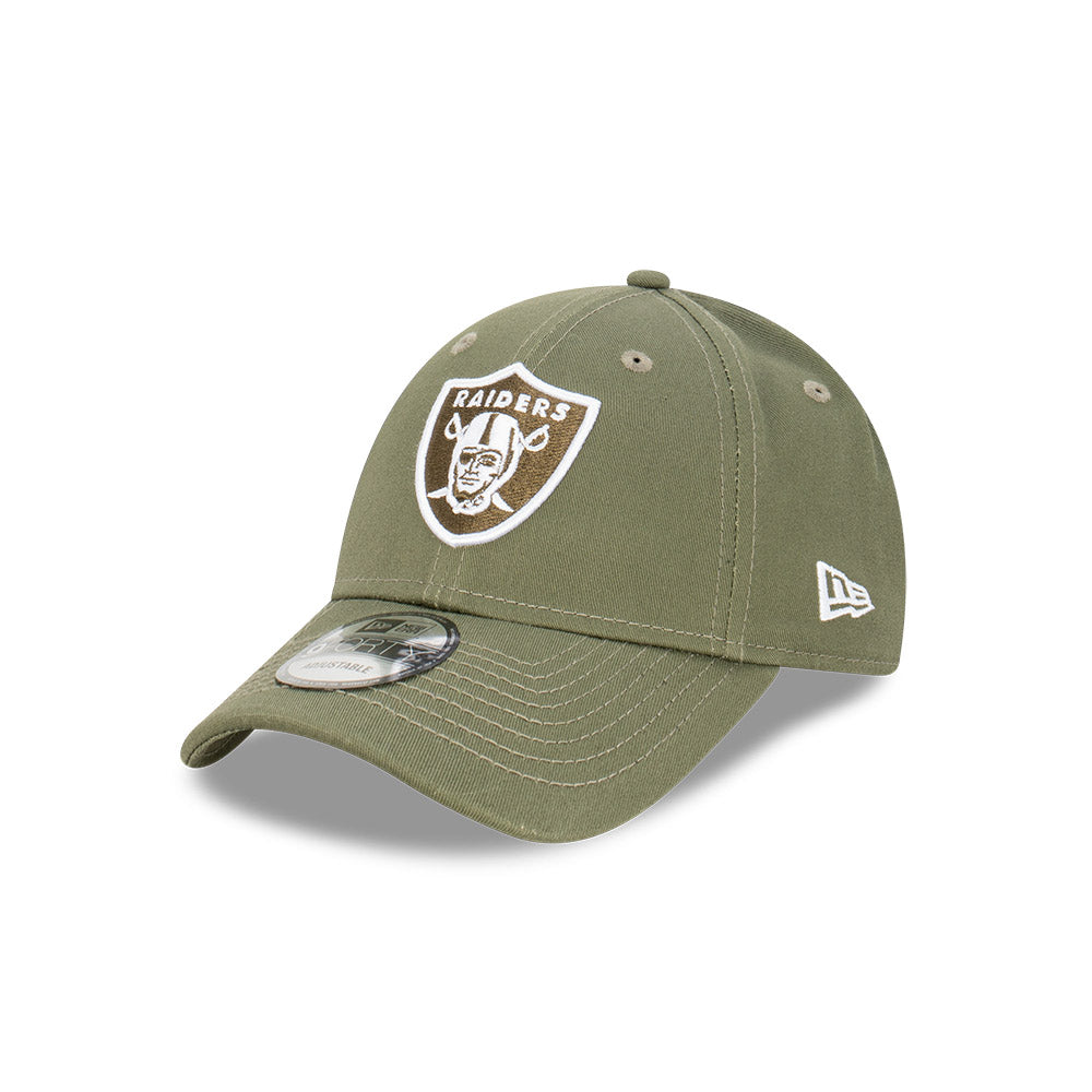 New Era 9Forty Strapback NFL Las Vegas Raiders Olive/White