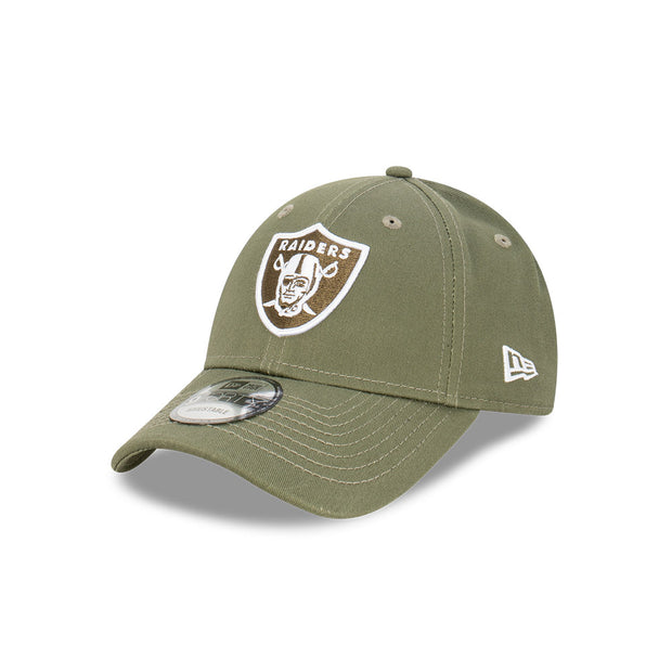 New Era 9Forty Strapback NFL Las Vegas Raiders Olive/White