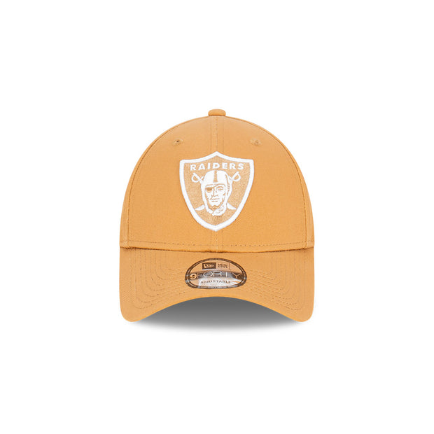 New Era 9Forty Strapback NFL Las Vegas Raiders Wheat/White