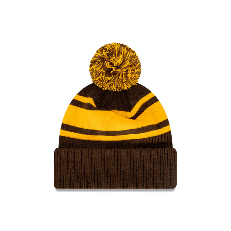 New Era Beanie AFL 2023 Stripe Hawthorn Hawks