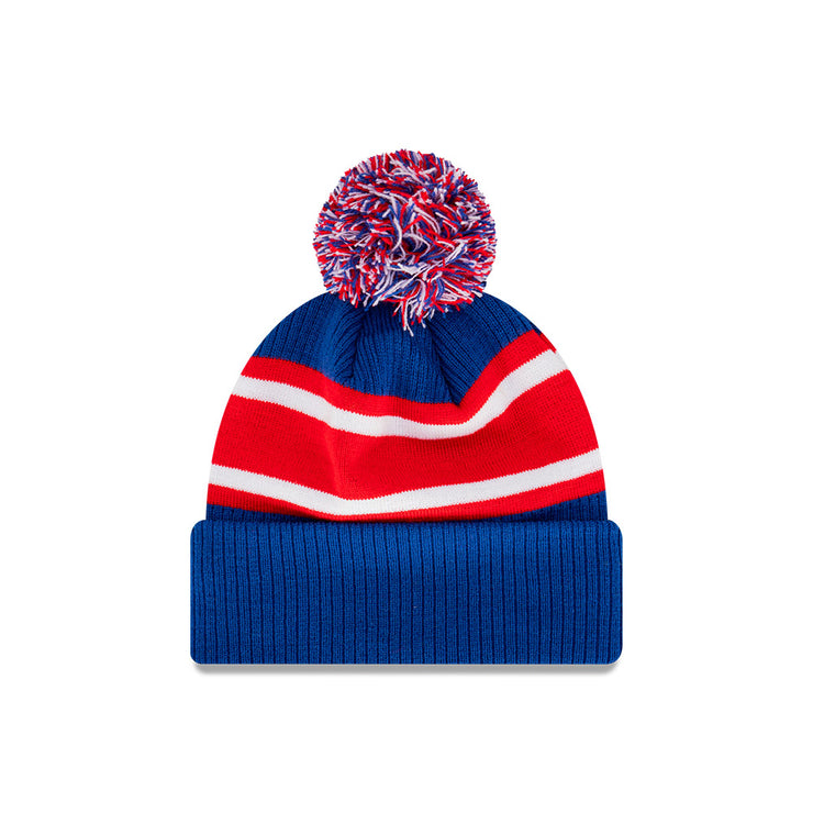 New Era Beanie AFL 2023 Stripe Western Bulldogs