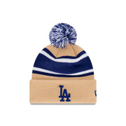 New Era Beanie MLB 2-Tone Camel Los Angeles Dodgers