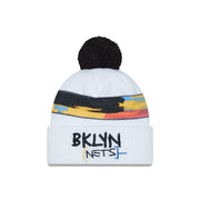 New Era Beanie NBA 22-23 On-Court City Edition Brooklyn Nets