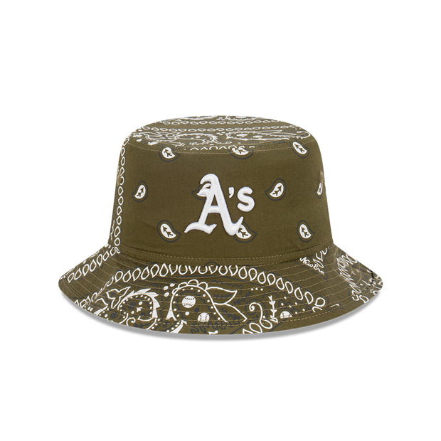 New Era Bucket MLB Paisley Oakland Athletics
