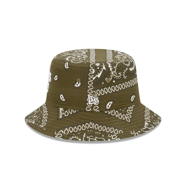 New Era Bucket MLB Paisley Oakland Athletics