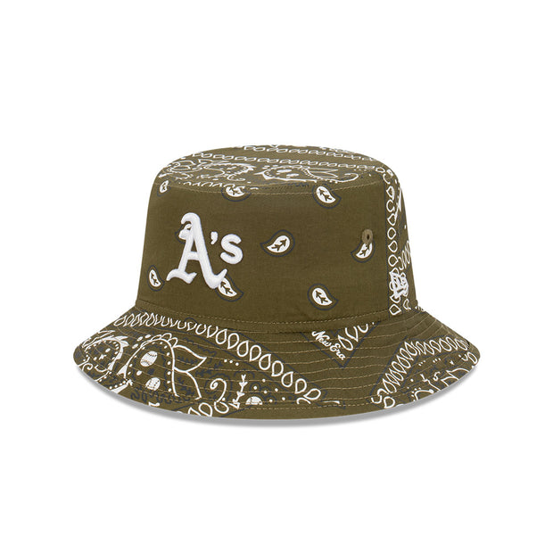New Era Bucket MLB Paisley Oakland Athletics
