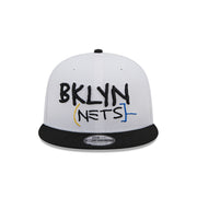 New Era Youth 9Fifty NBA 22-23 On-Court City Edition Brooklyn Nets