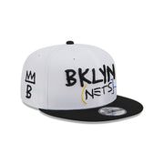 New Era Youth 9Fifty NBA 22-23 On-Court City Edition Brooklyn Nets
