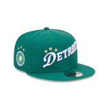 New Era Youth 9Fifty NBA 22-23 On-Court City Edition Detroit Pistons