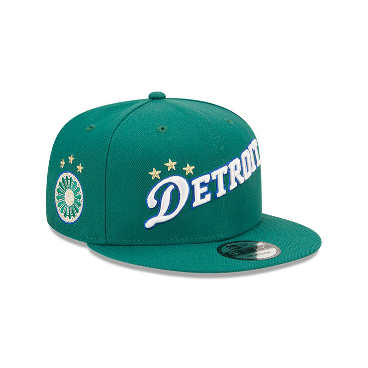 New Era Youth 9Fifty NBA 22-23 On-Court City Edition Detroit Pistons