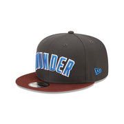 New Era Youth 9Fifty NBA 22-23 On-Court City Edition Oklahoma City Thunder