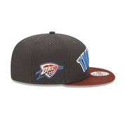 New Era Youth 9Fifty NBA 22-23 On-Court City Edition Oklahoma City Thunder