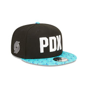 New Era Youth 9Fifty NBA 22-23 On-Court City Edition Portland Trail Blazers