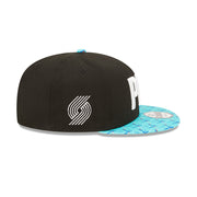 New Era Youth 9Fifty NBA 22-23 On-Court City Edition Portland Trail Blazers