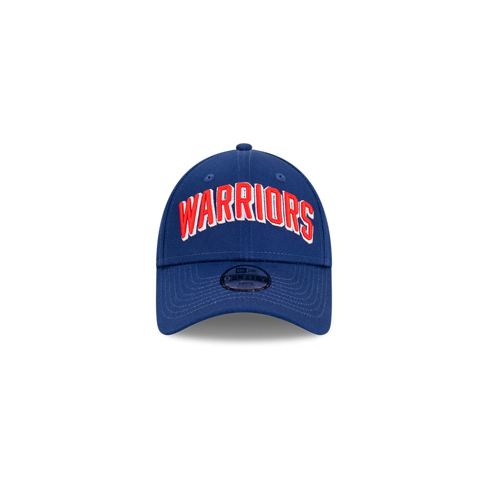 New Era Youth 9Forty Clothstrap NBA Wordmark Golden State Warriors