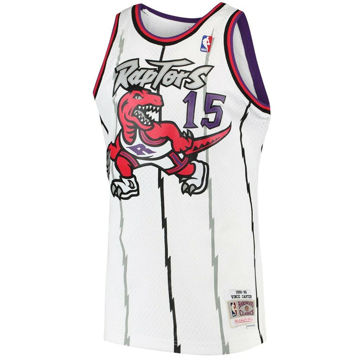 Mitchell & Ness NBA Swingman Jersey Toronto Raptors Vince Carter 15 98-99 White