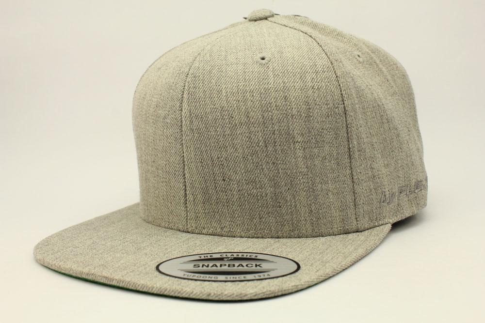 Flexfit The Classic Snapback Heather Grey