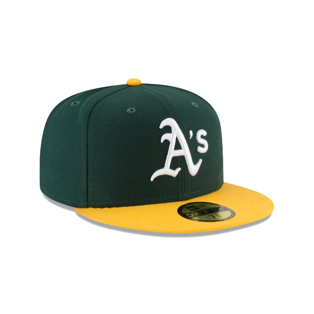 New Era 59Fifty MLB Authentic Collection Oakland Athletics Home