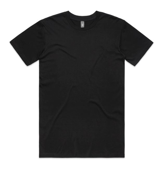 AS Colour Tall Tee Black - Cap Z